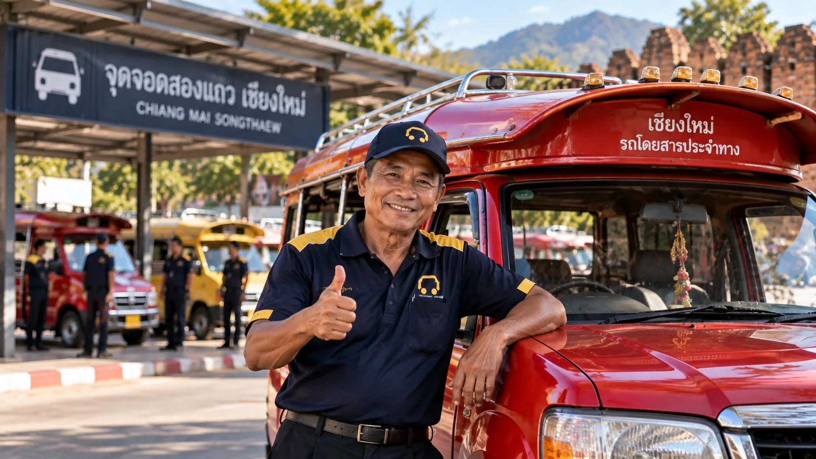 คนขับรถสาธารณะท้องถิ่นในระบบ Voyiro